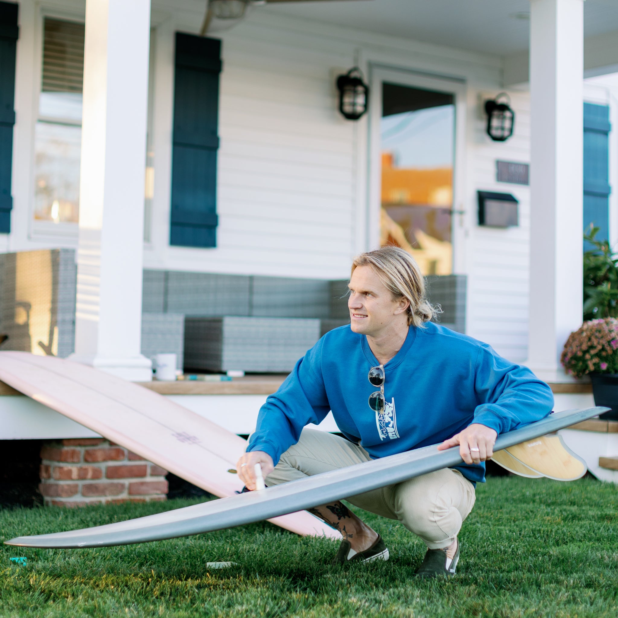 Single Fin Crewneck Sweatshirt