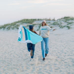 Retro Stripe Eco-Towel