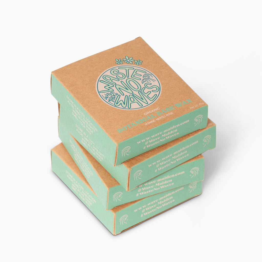 Organic clean ingredient botanical base coat surfboard eco wax