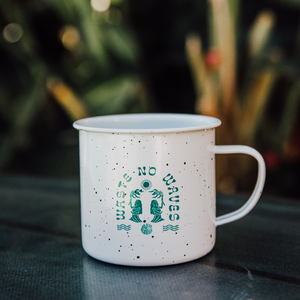 White Campfire Mug