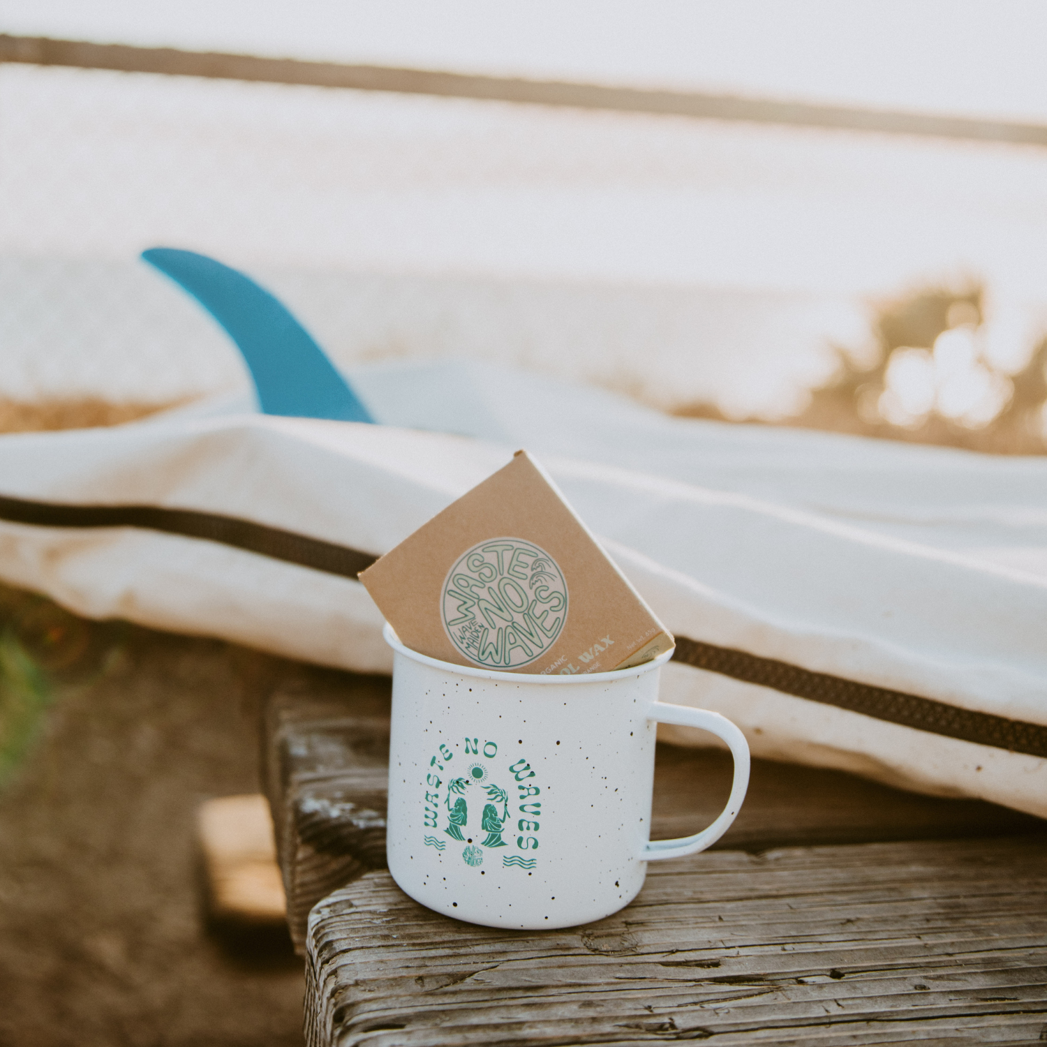 White Campfire Mug