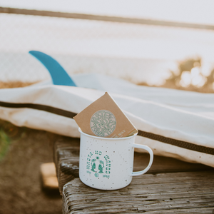 White Campfire Mug