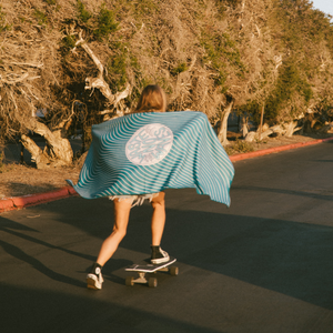 Teal Swirl Eco-Towel