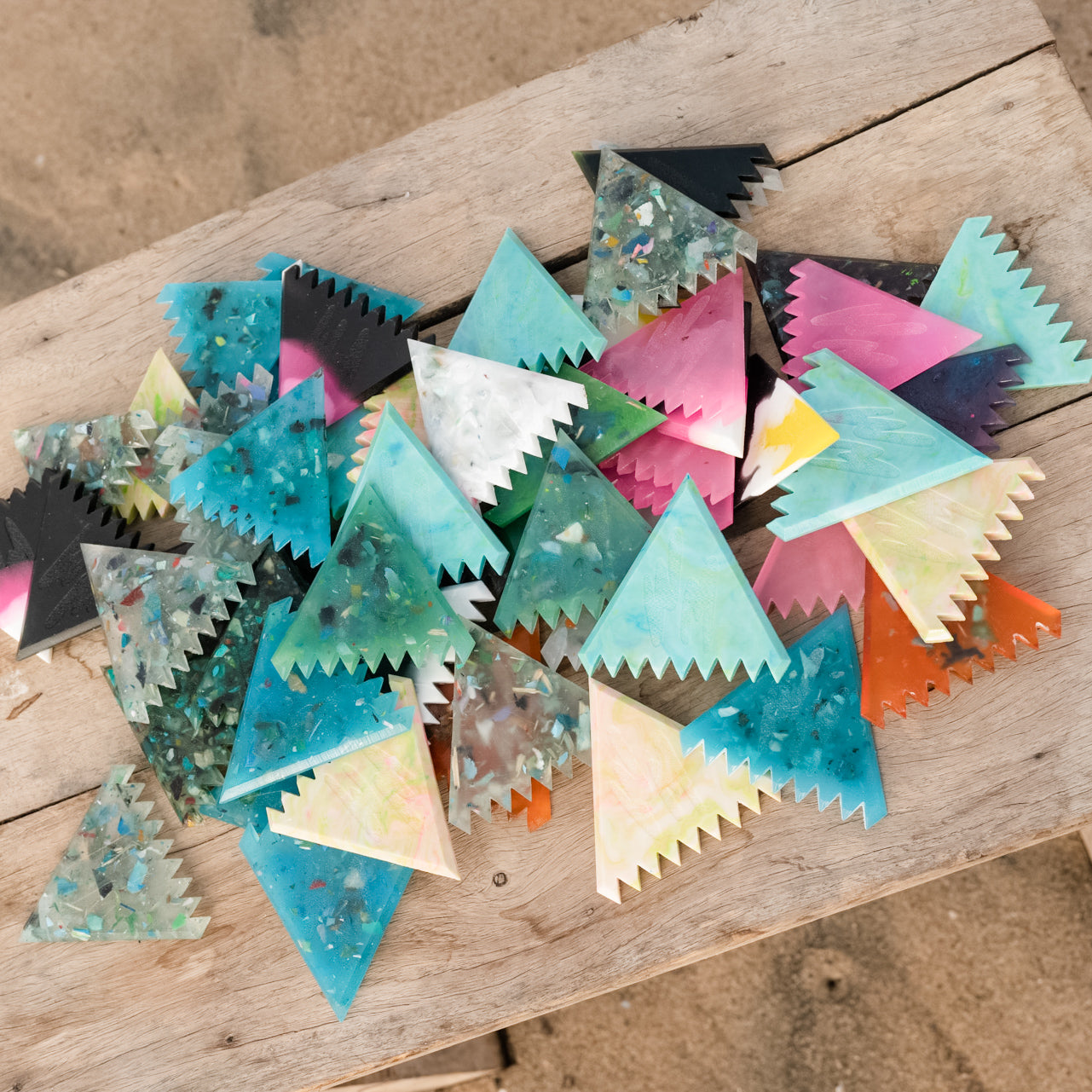UpCycled Surf Wax Comb