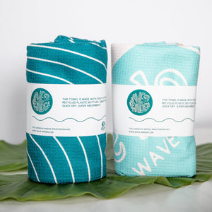 Post Consumer Recycled Plastic Bottle Beach Towel